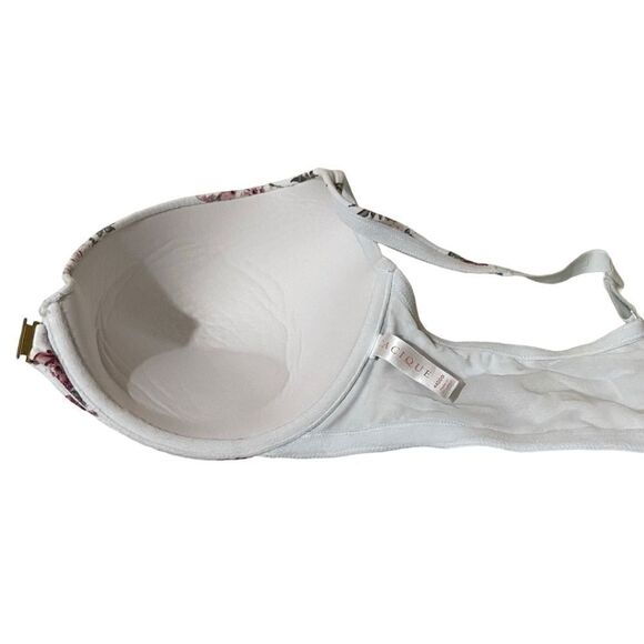 Cacique Boost Plunge Padded Front Hook Closure Bra, 44DDD - Picture 5 of 7